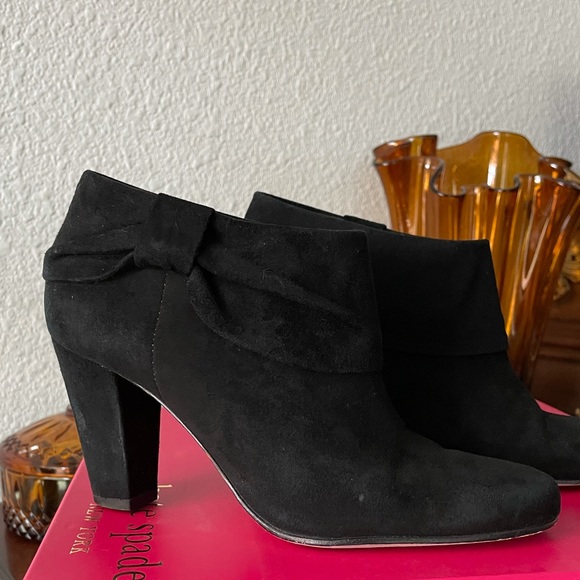 Kate Spade Bison Suede Bootie - Picture 2 of 14
